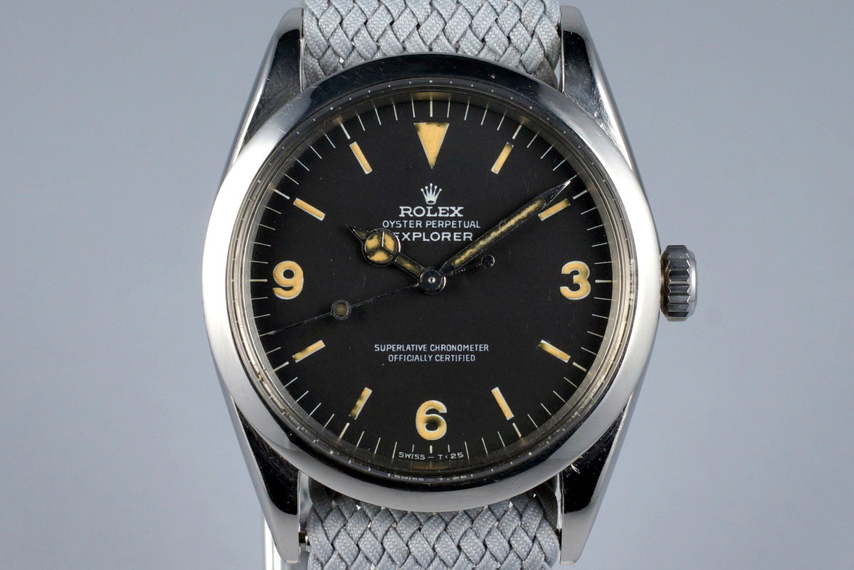 Rolex on sale explorer perlon