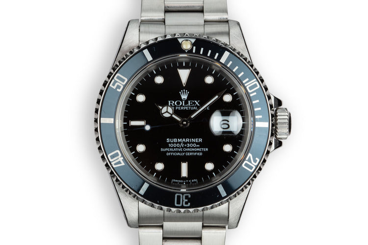 1990 Rolex Submariner 16610