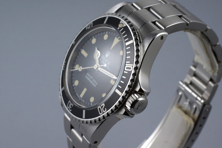 1971 Rolex Submariner 5513 Serif Dial