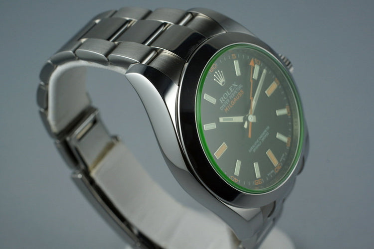 2009 Rolex Milgauss 116400GV