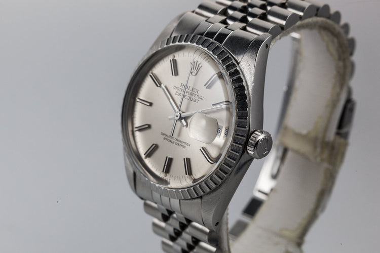 1981 Rolex DateJust 16030 with Box and Papers