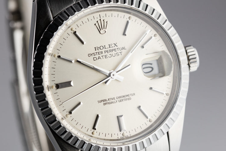 1981 Rolex 16030 Silver Dial