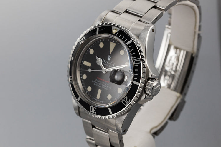 1969 Rolex Submariner 1680 with Tropical Mark II Meters First Dial