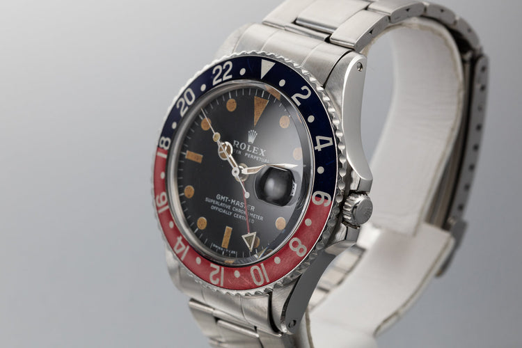 1970 Rolex GMT-Master 1675 "Pepsi" with Box and Papers