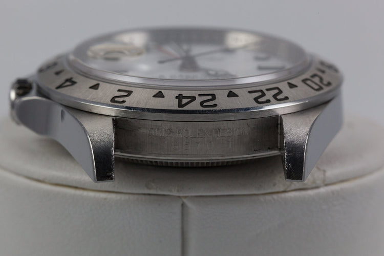 2009 Rolex Explorer II 16570 White Dial with Box and Papers and 3186 Movement