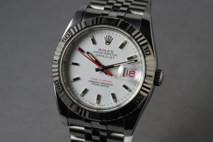 2005 Rolex DateJust 116264 Turn-O-Graph with Original Papers