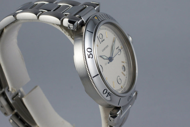 Cartier Pasha "38" with White Dial