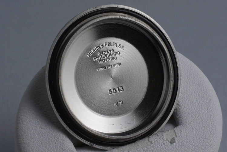 1971 Rolex Submariner 5513 Serif Dial