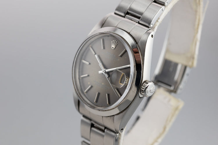 1969 Rolex Date 1500 Grey Dial