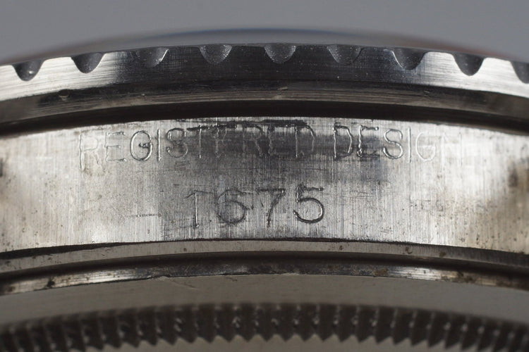 1968 Rolex GMT 1675 Mark I Dial