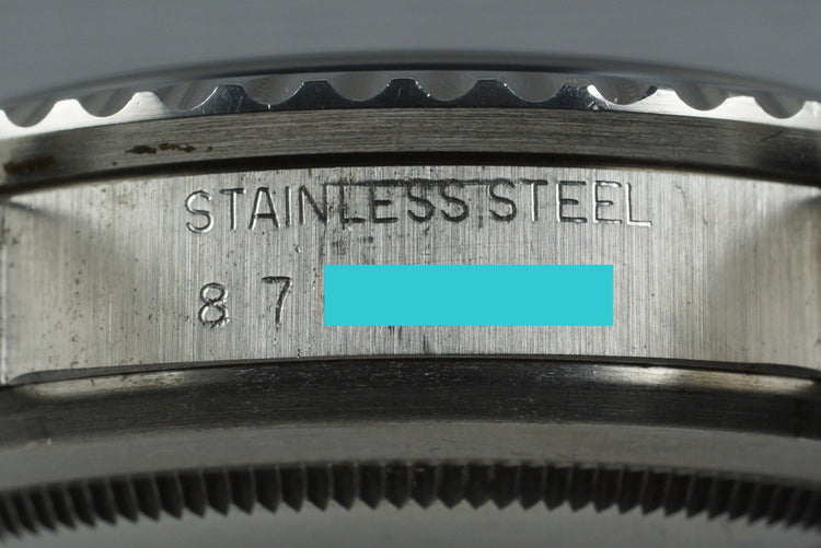 1985 Rolex Submariner 5513 with Spider Dial