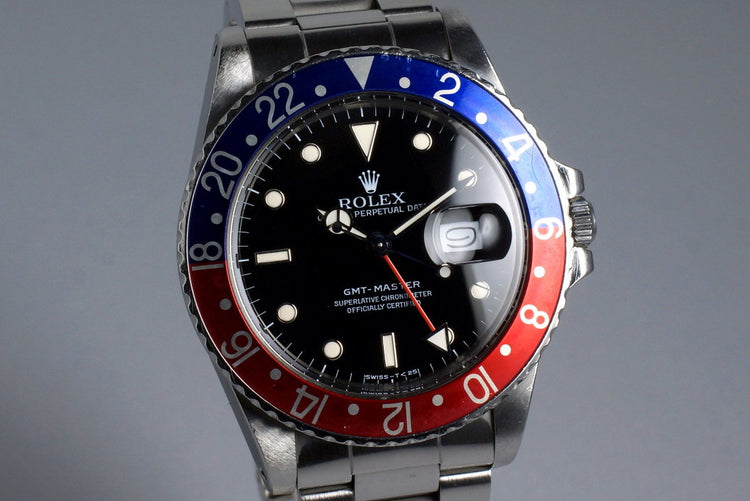 1986 Rolex GMT 16750