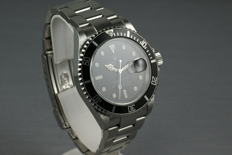 Rolex Submariner “Regatta Award” 16610