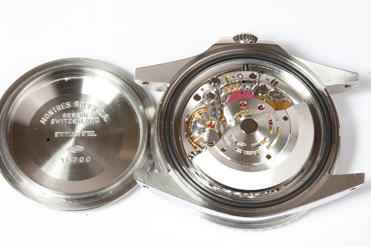 1997 Rolex GMT Master 16700 Pepsi with Swiss Only Dial