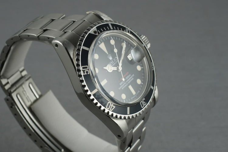 1971 Rolex Red Submariner 1680 Mark V
