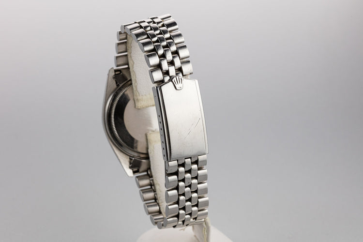 1974 Rolex DateJust 1603 Silver Sigma Dial with Box and Papers