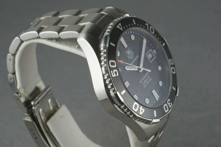 2012 Tag Heuer Aquaracer WAN2110 with Box and Papers
