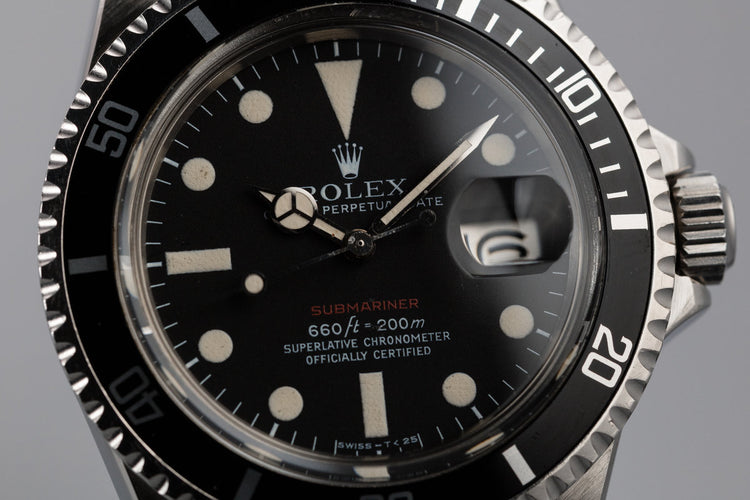1971 Rolex Red Submariner 1680