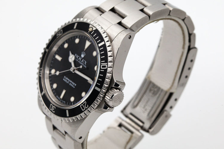 1989 Rolex Submariner 5513 "L serial"