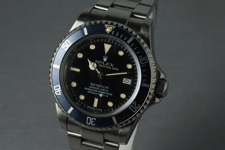 1983 Rolex Sea Dweller 16660