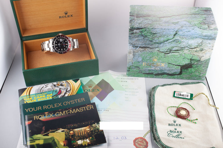 2002 Rolex GMT-Master II 16710 "Coke" with Box and Papers