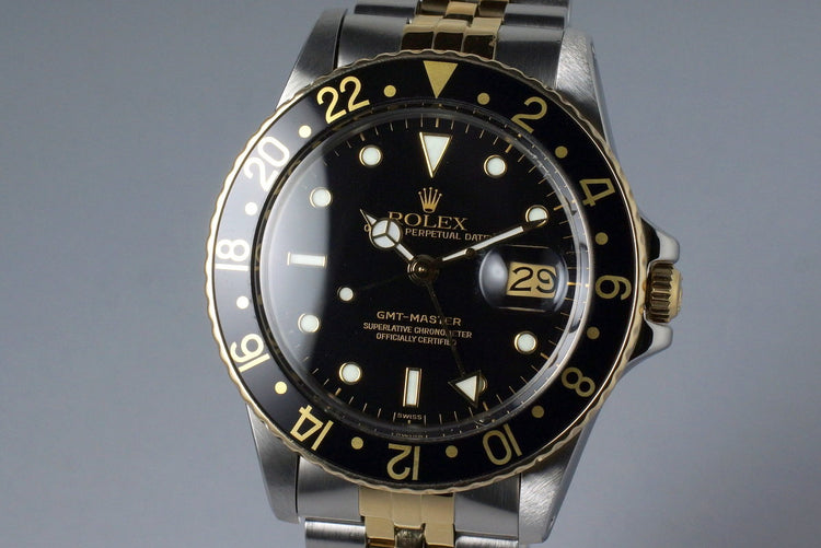 1981 Rolex Two Tone GMT 16753 with RSC Papers