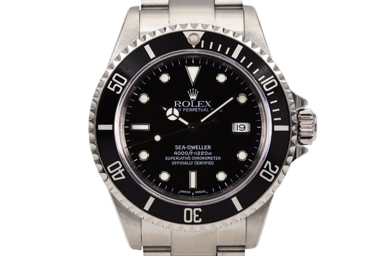 1999 Rolex Sea Dweller 16600