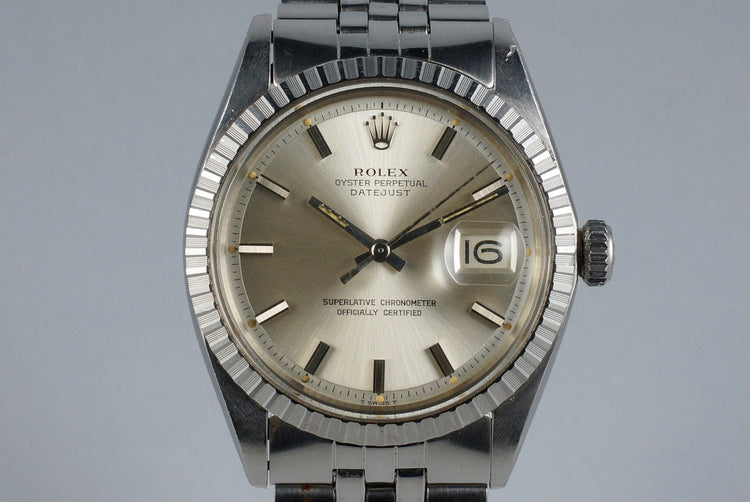 1972 Rolex DateJust 1603 Silver Dial