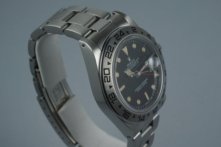 1984 Rolex Explorer II ‘Spider’ Rail Dial 16550 with Service Papers