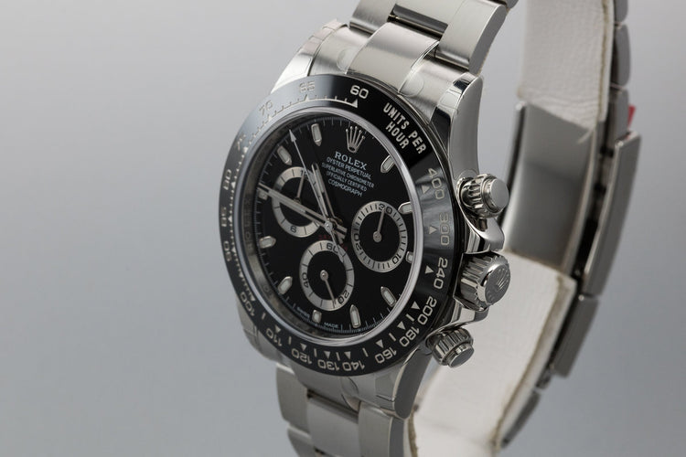 Mint 2017 Rolex Ceramic Daytona 116500LN Black Dial with Box and Papers