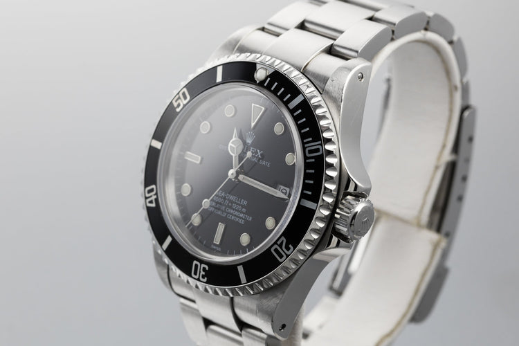 1999 Rolex Sea-Dweller 16600 with "SWISS" Only Dial