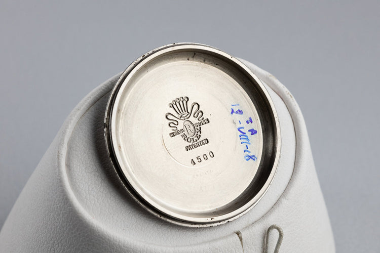 1959 Rolex Pre-Daytona 4500 Silver Dial