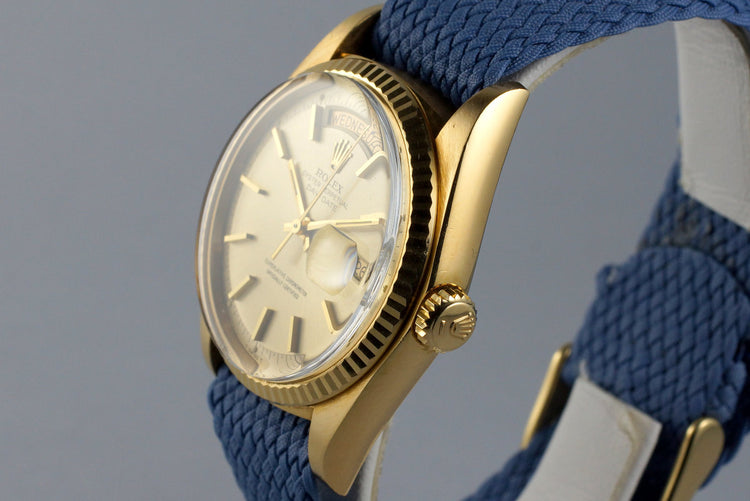 1972 Rolex YG Day-Date 1803 with Champagne Dial