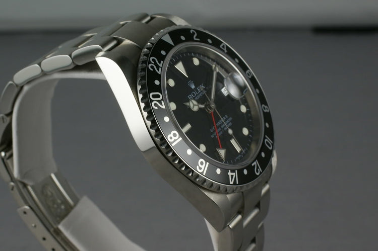 Rolex GMT 16710 Z serial with Box and Papers
