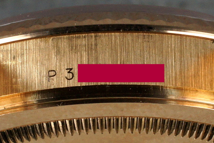 2000 Rolex 18K Rose Gold Day-Date 118235 with Diamond Dial