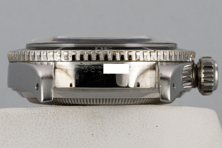 1958 Rolex Submariner 5510 Big Crown with Rare "SWISS" Only Gilt Tritium Dial and Service Papers