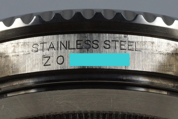 2005 Rolex Green Submariner 16610V