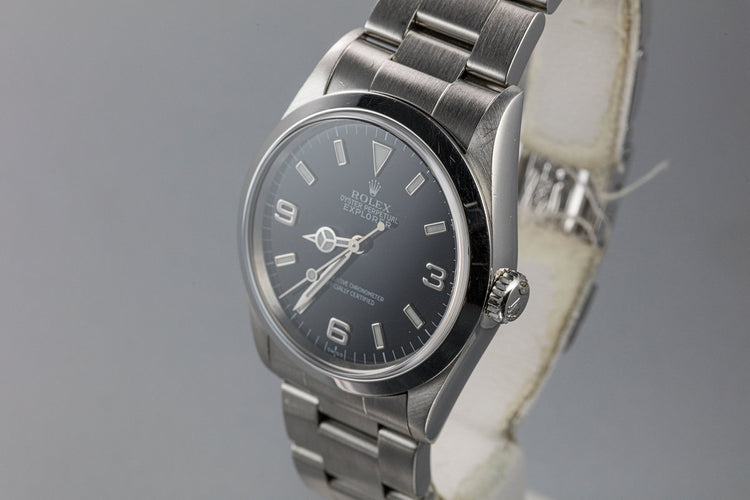 1999 Rolex Explorer 14270 "SWISS" Only Dial