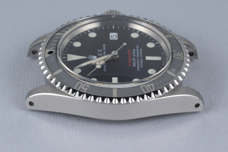 1970 Rolex Red Submariner 1680 Mark IV Dial with ‘Ghost’ Bezel