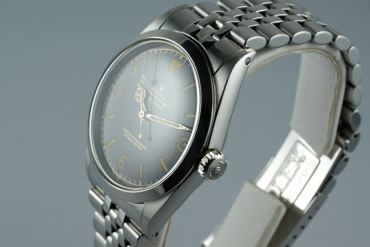 1963 Rolex Explorer 1 1016 Glossy Gilt Dial with Box and Papers