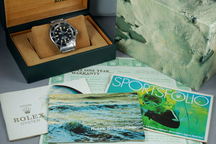 1978 Rolex Submariner 1680 with Box and Papers