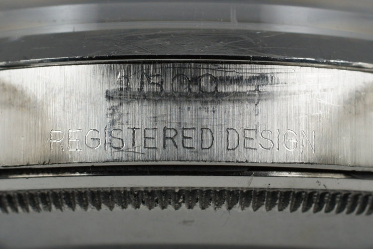 1960 Rolex Date 1500 with White Non-Luminous Dial