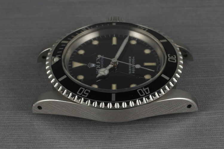 1991 Rolex Submariner 5513 very late E serial