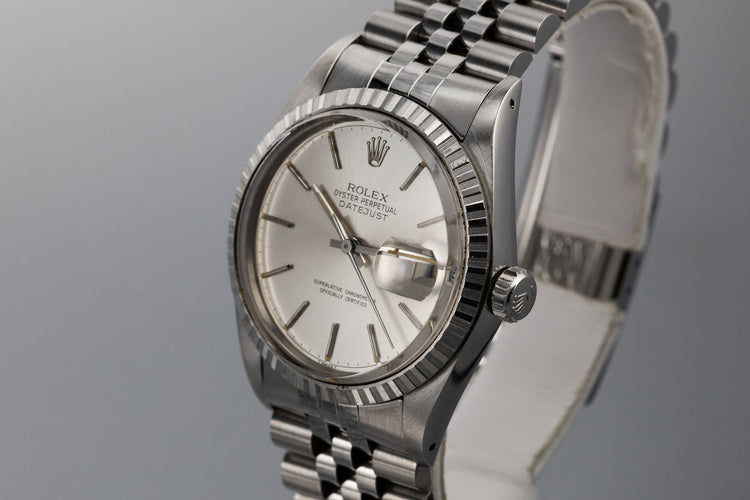 1985 Rolex DateJust 16030 Silver Dial