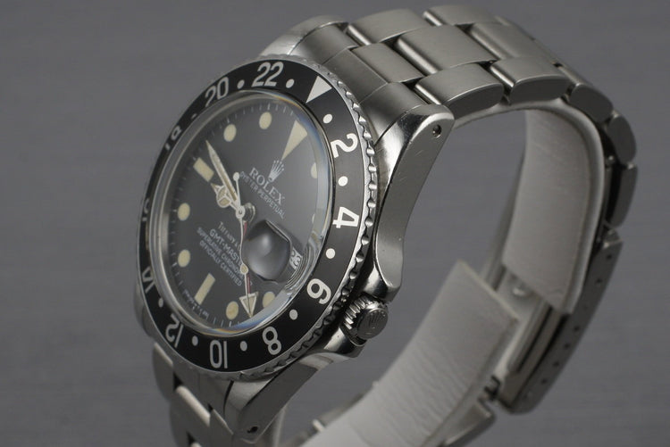 1981 Rolex GMT 16750 with Tiffany and Co