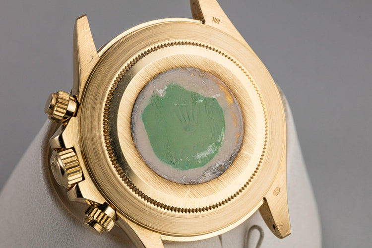 1995 Rolex 18K YG Daytona 16528 White Dial with Box