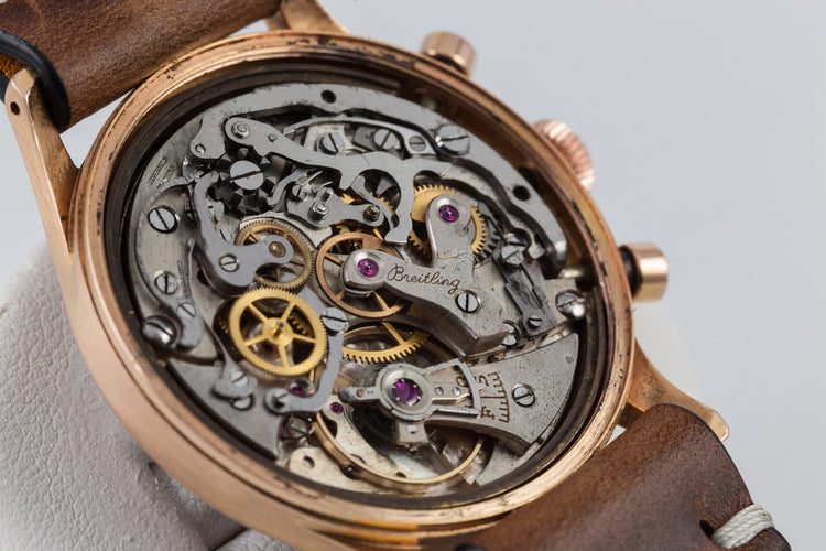 Breitling RG 2-Register Rose Gold Chronograph 777