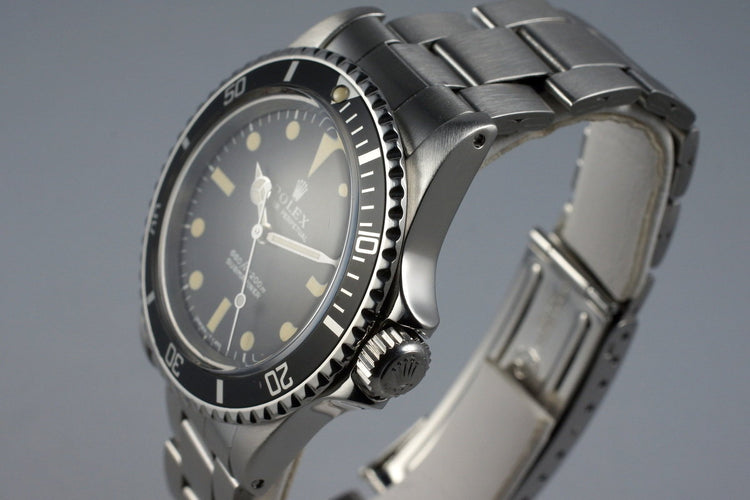 1970 Rolex Submariner 5513 with Serif Dial