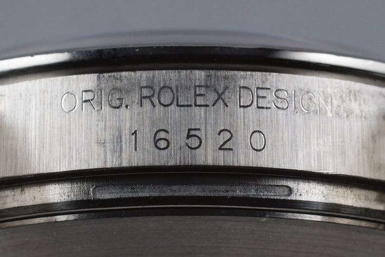 1997 Rolex Zenith Daytona 16520 White Dial