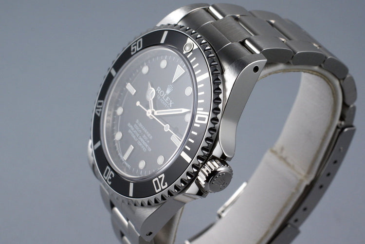 2012 Rolex Submariner 14060M 4 Line Dial with Box and Papers